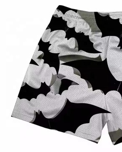 Factory-Made Custom Design Breathable <b>Men's</b> Digital 100% Cotton High Waist Drawstring Closure <b>Shorts</b> Solid Pattern Eco-Friendly - Product Image 4