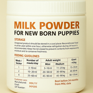 Suppléments nutritionnels biologiques en poudre de lait pour chiennes et chats adultes enceintes Soins de santé pour animaux de compagnie - Product Image 6