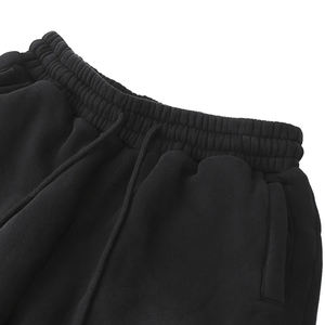 Pantalones Deportivos Personalizados para Hombre, Estilo Vintage, Lavado Ácido, Tela Mezclada, Cintura Media, Frente Plano, Cierre con Cordón, Ligeros - Product Image 3