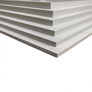 Lámina de Espuma de PVC WPC Blanca, 25 mm de Grosor, Densidad de 0.6 G/cm3, Paneles Decorativos Impermeables para Muebles Reciclables - Product Image 1