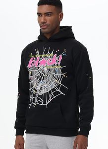 Conjunto de Sudadera con Capucha Estilo Telaraña Y2K, Pantalones Deportivos Casuales, Traje Deportivo de Manga Larga - Product Image 5