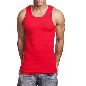 <b>Men's</b> Light Blue Sleeveless Tank Top With Chest Pocket O-Neck Casual Knitted Cotton <b>Vest</b> - Product Image 3