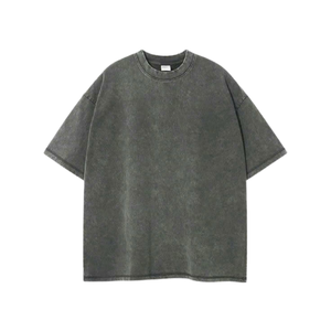 OEM Carré Découpé Au Laser Maison Hantée Imprimé Imperméable Durable Coton Lourd T-shirt Surdimensionné Halloween Gothique Automne Porter - Product Image 2