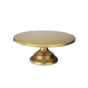 Soporte de Aluminio para Tartas, para Decoración de Fiestas de Cumpleaños y Aniversarios en Casa, Soporte Sencillo y Sólido para Exhibición de Postres en la Cocina - Product Image 1