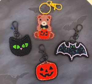 Designer Leaf Seed Beaded Keychain Handcrafted <b>Key</b> Holder For <b>Keys</b> <b>Bags</b> Premium Pendant <b>Bag</b> Charm Trendy Fashion <b>Key</b> <b>Rings</b> - Product Image 4
