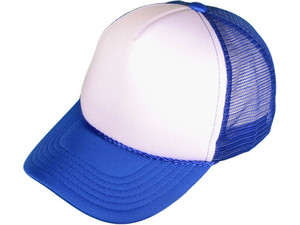 Classic Foam 5 Panel Trucker <b>Hat</b> Summer Mesh Cap Solid Two Toned Blank <b>Hat</b> for Mens Womens Adjustable Snapback - Product Image 5