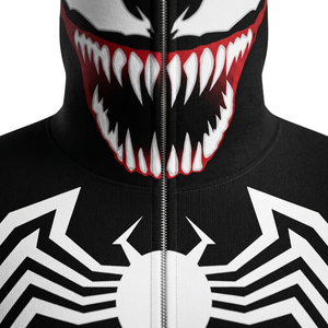 Vente en gros : Sweat à capuche entièrement zippé et veste polaire personnalisée, faible MOQ, prix usine, fabricant Chine, en gros, nouveau, pas cher, haute qualité, sublimation - Product Image 5