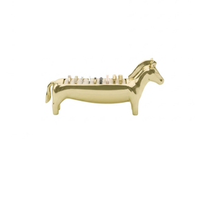 Soporte de Anillos de Lujo en Forma de Guepardo Dorado, Organizador de Joyas Decorativo, Base para Anillos de Metal para Tocador y Mesita de Noche - Product Image 3