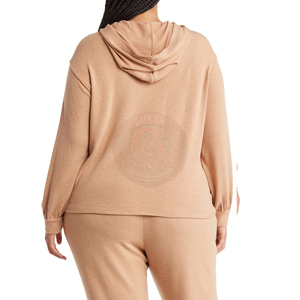 Sudadera con Capucha Extra Grande para Mujer, de Felpa Suave de Algodón, con Corte Holgado Moderno para un Estilo Casual y Urbano - Product Image 5