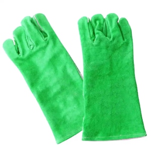 Guantes de Soldadura de Cuero Vacuno de Primera Calidad, Resistentes al Fuego, de Larga Duración, para Trabajo Pesado - Product Image 4