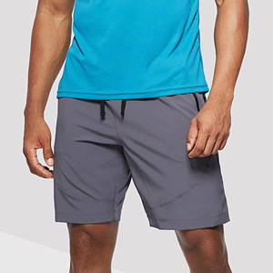 Shorts de sport pour homme 350 g/m² en coton respirant, style décontracté gaufré, brodés, coupe ample, écologiques - Product Image 3