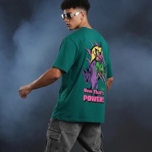 Camisetas YITE con hombros caídos y estampado personalizado, camisetas lisas de corte holgado de 250 g/m², camisetas extragrandes para hombre, 100 % algodón, camiseta básica. - Product Image 2