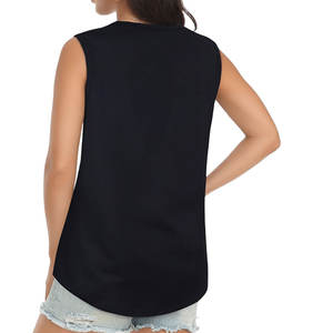 Camiseta sin mangas de primera calidad para mujer, ropa deportiva activa para verano, transpirable, cómoda, para uso diario. - Product Image 6