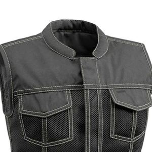 Chaleco de Cuero Transpirable de Diseño Superior para Hombre, Hecho a Medida, de Piel de Vaca, Prenda Exterior de Alta Calidad, Cálida y Cómoda para el Invierno - Product Image 5