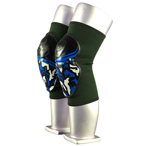 Genouillères rembourrées camouflage personnalisées pour basketball, football, volleyball – Protection élastique anti-collision pour genoux et tibias (paire) - Product Image 5