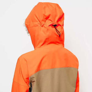 High Visibility Blaze Orange Hunting <b>Jacket</b> Waterproof Softshell Outdoor Performance Gear Windproof Tactical Coat for Hiking - Product Image 2