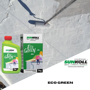 Eco Green Draining Waterproof Coating For Roof Gutter Drainage Three KG Liquid Waterproofing Membrane Structural <b>Sealer</b> - Product Image 2
