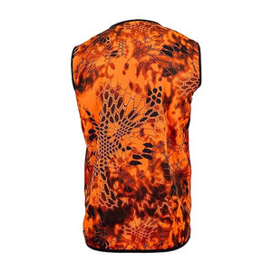 Chaleco Ligero de Caza de Aves de Montaña de Poliéster y Algodón con Correas Utilitarias, Chaleco de Seguridad Naranja Fluorescente para Caza de Aves Acuáticas para Hombres - Product Image 2