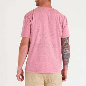 เสื้อยืดพื้นฐานแบบเรียบง่ายขายส่ง เสื้อยืดลำลองสำหรับผู้ชาย ใช้ในช่วงฤดูร้อน เสื้อยืดพื้นฐานแบบเรียบง่ายขายออนไลน์ - Product Image 3