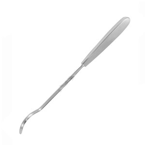 KIRSCHNER Conducteurs à ligature creuse 25,5 cm légèrement courbés, pointe de 5 mm, en acier inoxydable, réutilisables, stérilisables, instruments médicaux - Product Image 4
