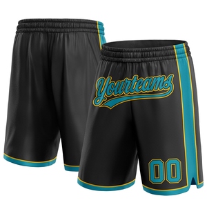 Shorts de basketball authentiques blancs et or marine personnalisés OMMIZ INDUSTRY – Vente en gros directe - Product Image 5