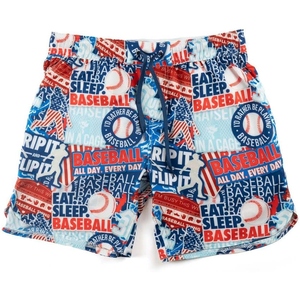 Shorts de sport décontractés pour hommes en nylon/coton imprimés par sublimation personnalisée, légers, respirants et à séchage rapide - Product Image 1