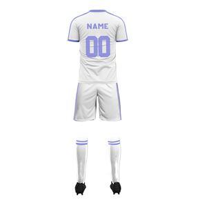 Uniforme de Fútbol Personalizado de Alta Calidad, Conjunto de Ropa Deportiva con Corte Automatizado, Uniforme de Fútbol para Niños con Camisetas y Tops con Técnica de Sublimación - Product Image 2