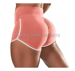 Pantalones cortos de verano para correr y hacer ejercicio para mujer, pantalones cortos deportivos informales a cuadros de secado rápido - Product Image 4