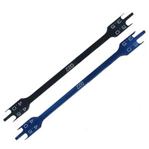 Black and Blue Color Orthodontic Gauge Bracket Height Metal Steel Measuring Gauge for Dental Type 0.22 CE ISOBy Grip Surgical - Product Image 2