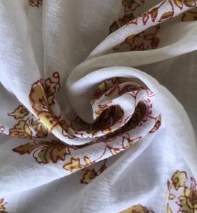 Tela de Algodón Estampada a Mano al por Mayor |   Textil Buta Floral Tradicional Indio - Product Image 2