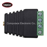 Vente directe usine – Connecteur femelle banane en laiton 50 ohms pour câble, adaptateur de borne 3,0 mm, noir/vert, 24-14AWG PVC