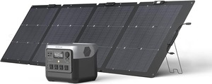 Portable Power Station RIVER 2 Pro, 768Wh LiFePO4 Battery, 70 Min Fast Charging, 4X800W AC Outlets, <b>Solar</b> <b>Generator</b> - Product Image 4