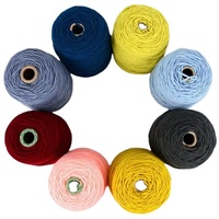 Fil à tapis touffeté 100 % acrylique 8 brins en gros, emballage personnalisé 200g/400g/600g pour pistolet à touffetage, machine à tisser et à broder