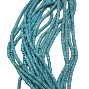 ลูกปัดเทอร์ควอยซ์ทรงหลวมหลากสีสำหรับทำเครื่องประดับ - Product Image 1