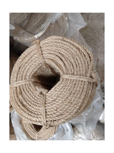 Cuerda de Yute Crudo Trenzado Premium 100% Yute Ecológica y Transpirable Suave Antibacteriana Adecuada para Tejido Textil y Hilado - Product Image 4