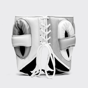 Brand New Custom Made Professional Boxing <b>Training</b> Fly <b>Head</b> Guard Durable Leather Mma Kickboxing Headgear Helmet Face Protector - Product Image 5