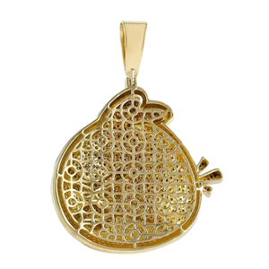Popular Red Bird Zircon Hip Hop Pendant Necklace Fine Jewelry Pendants & <b>Charms</b> Personalized Fashion Jewelry - Product Image 2