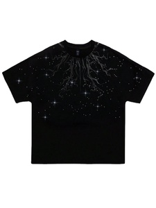 T-shirts et sweats à capuche en tricot avec strass personnalisés pour hommes, 100 % coton, imprimés en sérigraphie, écologiques, anti-plis - Product Image 6