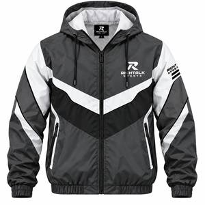 Unisex Outdoor Waterproof <b>Windbreaker</b> Jacket Autumn Breathable Fishing <b>Camping</b> Windproof Front Logo Polyester/Nylon Clothing - Product Image 3