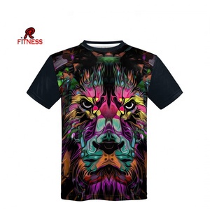 Camiseta de Hombre de Alta Calidad con Estampado Personalizado, Diseños Sublimados con Bordado Chenille y Logotipo Digital - Product Image 6