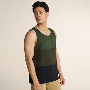 Débardeur de haute qualité avec logo personnalisé pour hommes haut de fitness respirant OEM vente en gros débardeur de haute qualité uni-vierge - Product Image 4