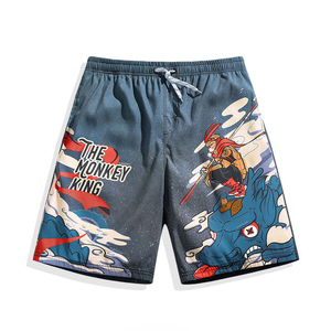 กางเกงขาสั้น OEM PUFFIN SPORTS คุณภาพสูง พิมพ์ลาย แห้งเร็ว สำหรับผู้หญิง สวมใส่สบาย เหมาะสำหรับเล่นน้ำ พร้อมเชือกผูกเอว และลายตัวการ์ตูน - Product Image 5