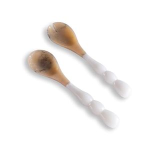 Luxury Designer Resin Salad <b>Serving</b> <b>Spoon</b> and Fork Set Modern Party Home Decor Eco-Friendly Dishwasher Safe Dining Cutlery - Product Image 2