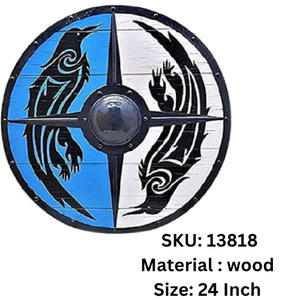 Escultura de Pared Moderna de Hierro de 24 Pulgadas con Patrón de Estrella en Colores Rojo, Blanco y Azul, Tema de Paisajes Naturales para Decoración Navideña del Hogar - Product Image 3