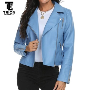 Veste en cuir pour femme, prix de gros, nouveau design, qualité supérieure, légère, tendance, meilleure qualité - Product Image 1