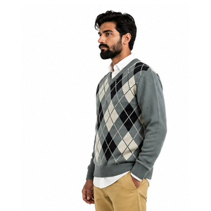 Nouveau design 2026 – Sweat-shirt thermique respirant à manches longues 100 % coton pour homme, avec poche, séchage rapide, 300 g - Product Image 2