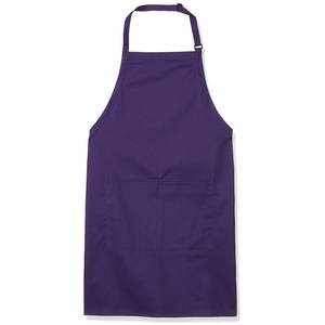 Classic Solid <b>Kitchen</b> <b>Apron</b> Custom Logo Wholesale Canvas Cotton Blend Durable Professional Work <b>Apron</b> Supplier - Product Image 3