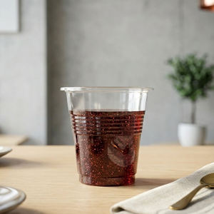 Vasos Desechables de Plástico PP de Alta Calidad, 16/20/24 oz, Estilo de Pared Simple, Tapa de 95 mm para Bebidas, Jugos, Smoothies, Boba, Hechos en Vietnam - Product Image 3