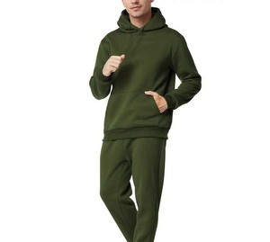 Servicio OEM Profesional, Conjunto Deportivo de Algodón y Poliéster Grueso para Hombre, Venta al Por Mayor, Ropa Deportiva Casual - Product Image 1