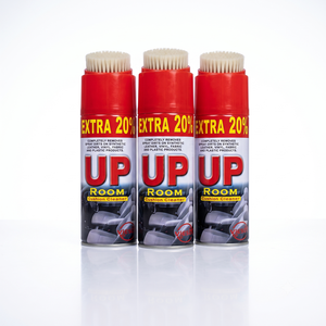 Espuma limpiadora en aerosol, desengrasante, limpiador y abrillantador para telas, sofás, cojines, limpiador de tapicería en aerosol, cepillo limpiador de alfombras - Product Image 1